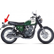 DRŽÁK ZADÍHO SVĚTLA CHROMOVANÝ - DÍL MASH, SHINERAY